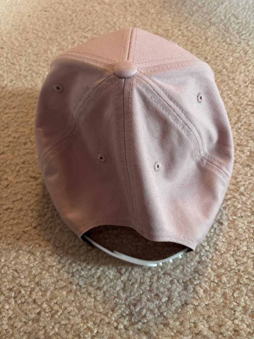 Vans Dusty Pink Snapback with White Raised Logo - Picture 2 of 3